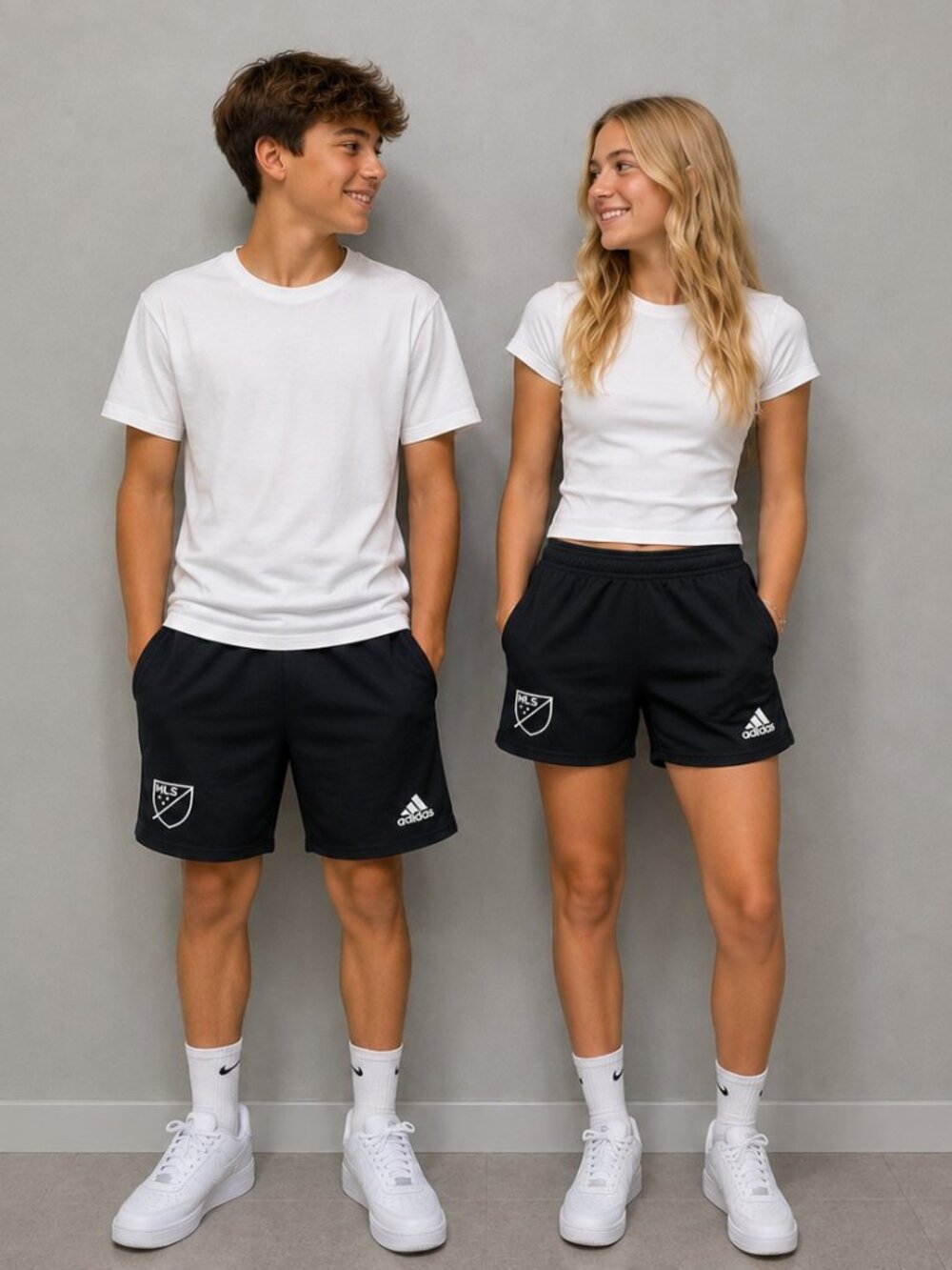Unisex -Adidas MLS Youth Performance Shorts - Size Medium - NWOT's - Pair #2